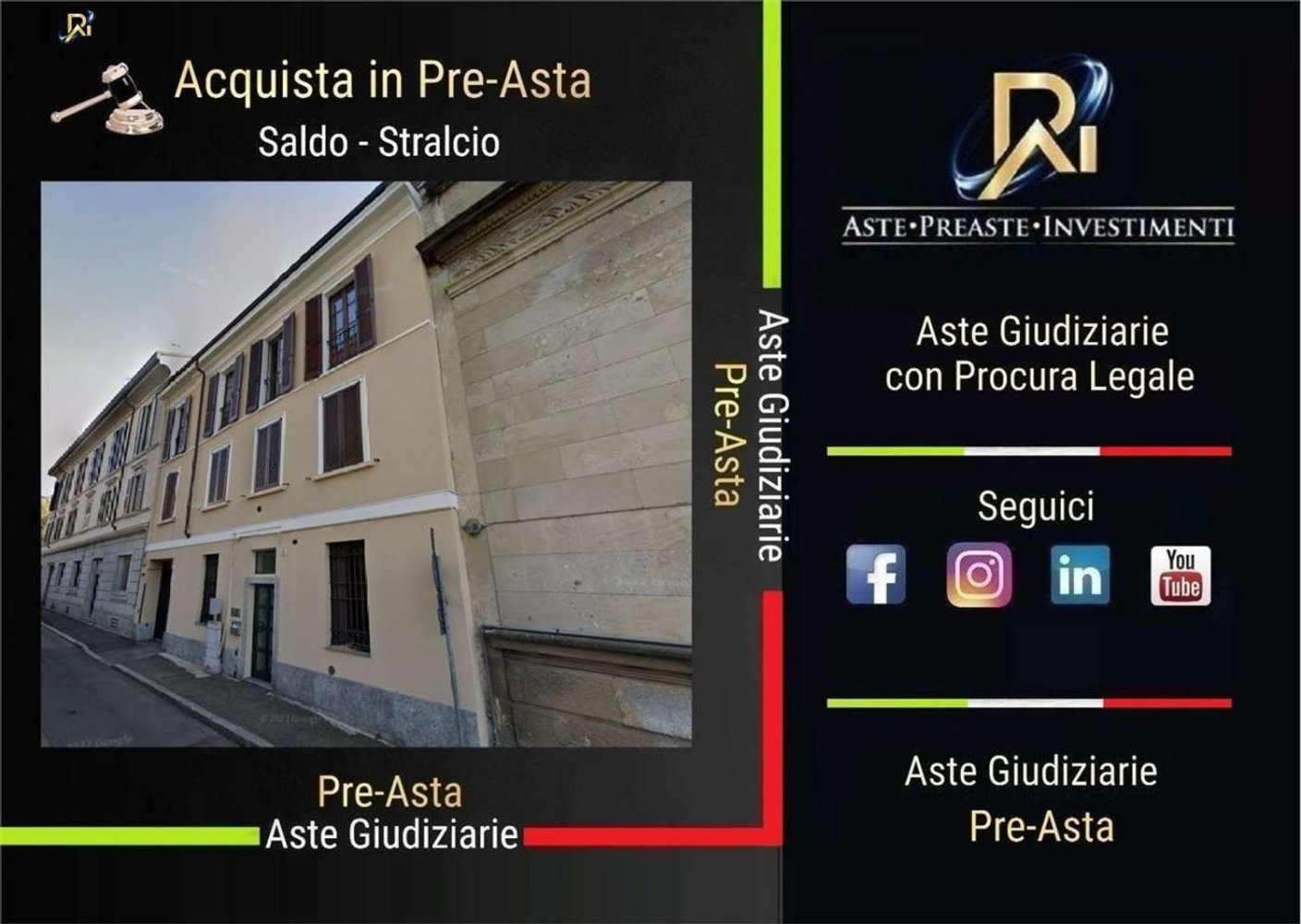 Квартира с 2 комнатами в Монца, Италия № 193265