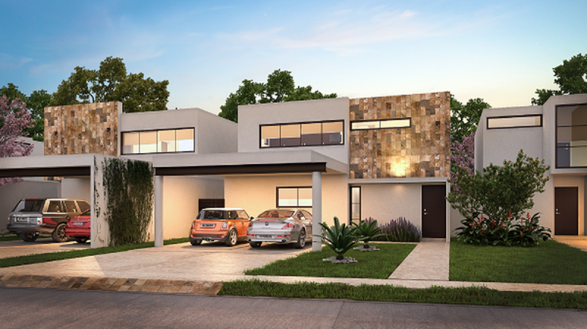 Casa de 3 dormitorios en Mérida, Mexico No. 666