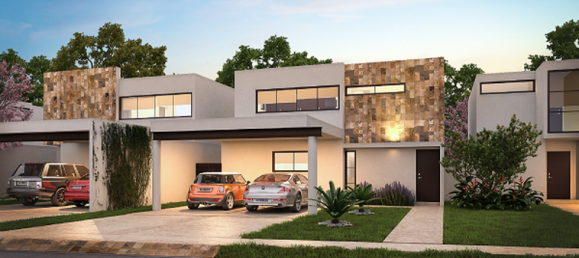 Casa de 3 dormitorios en Mérida, Mexico No. 666 2