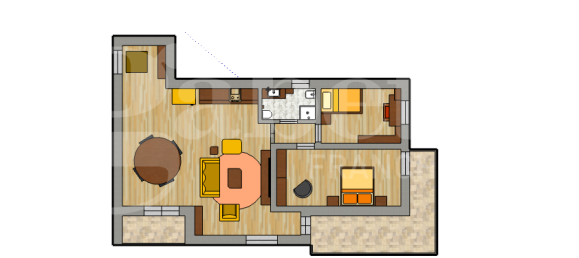 3غرفة شقة في Roccamonfina, Italy رقم 30085 10
