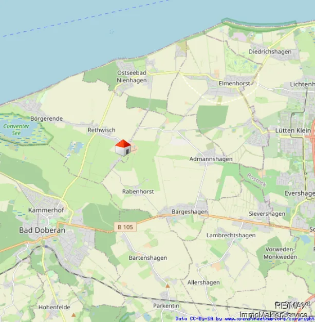 Земельный участок в Росток, Германия № 125362