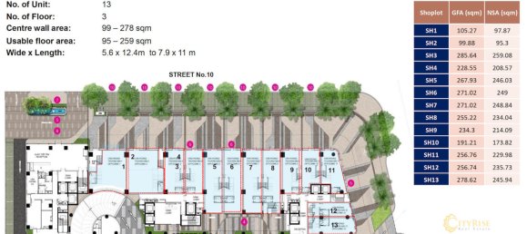 Кондоминиум 255.22м² в Тхудык, Хошимин, Вьетнам № 13447 3