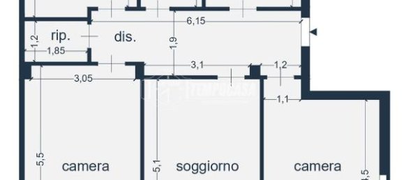 4-Zimmer Wohnung in Milan, Italy, Nr. 242746 17