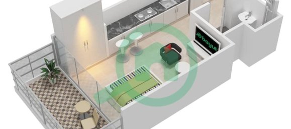 2 bedrooms Apartment in AZIZI GRAND, Dubai Sports City, UAE No. 60229 2