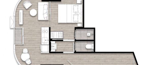 1 chambre Condo à Pattaya, Thailand No. 12091 2