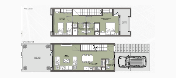 2 chambres Maison de ville à Dubai Land, UAE No. 121121 4
