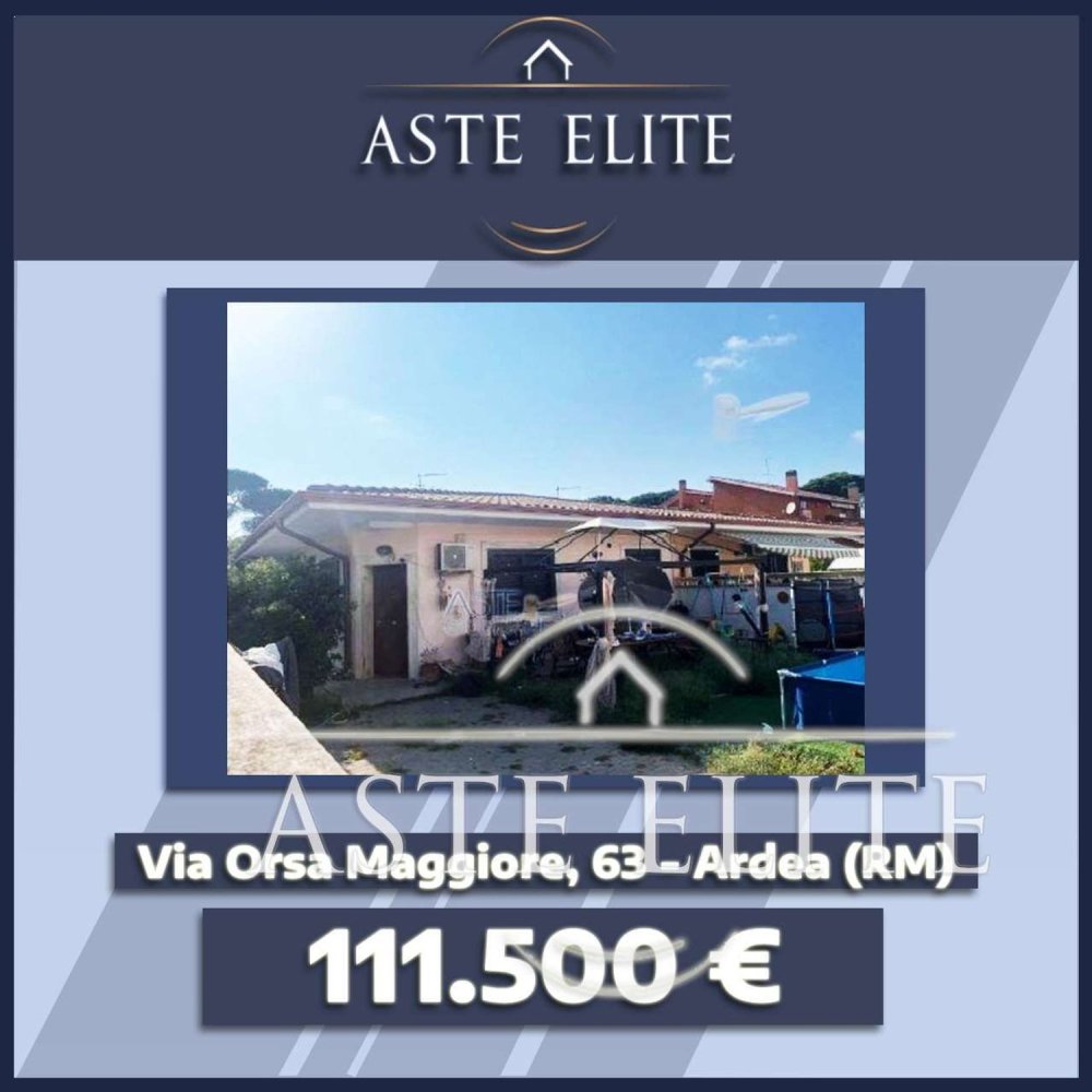 4 rooms House in Ardea, Italy No. 13079
