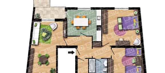 3غرفة منزل في Pordenone, Italy رقم 110223 4