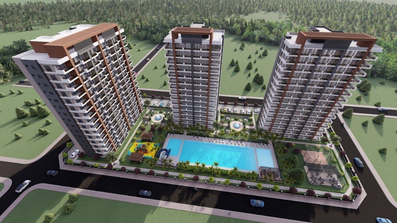 2 rooms Apartment in Mersin, Turkey No. 30053