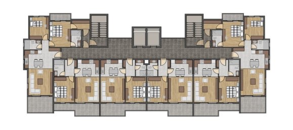 2 rooms Apartment in Mersin, Turkey No. 30053 15