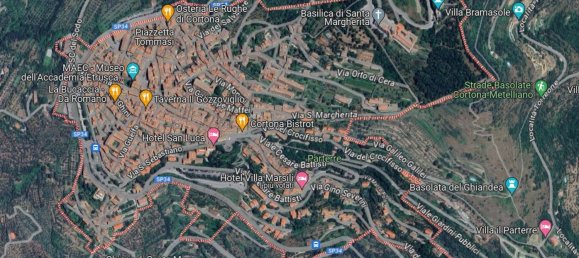 7 غرف نوم فيلا في Cortona, Italy رقم 312113 3