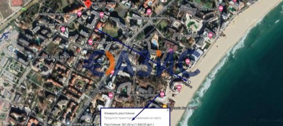 1 Schlafzimmer Wohnung in Sveti Vlas, Bulgaria, Nr. 377 26