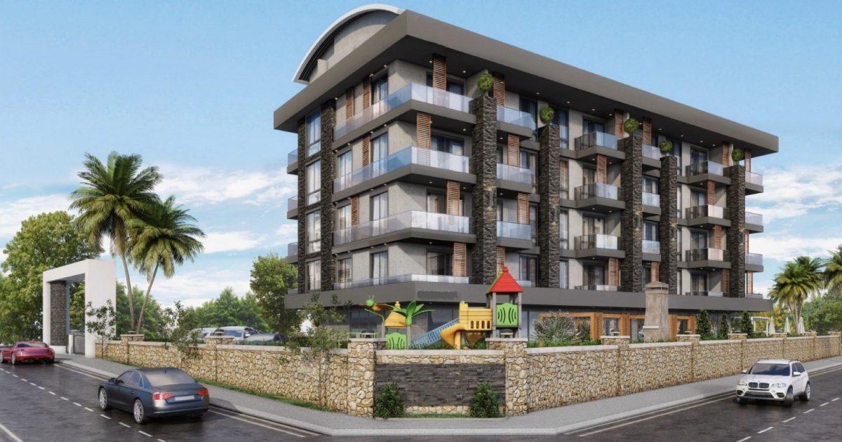 2 rooms Apartment in Oba, Turkey No. 10129