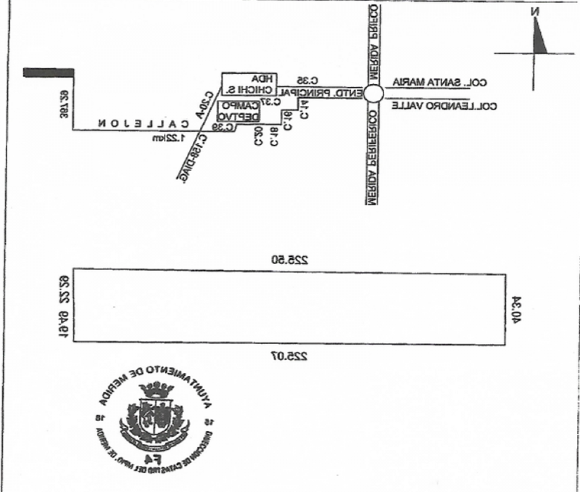  Land in Merida, Mexico No. 121108
