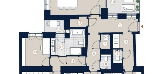 Apartamento de 5 divisões em Alsergrund, Austria N.º 134589 15