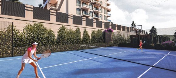 Квартира с 2 комнатами в Аланья, Турция № 29912 16