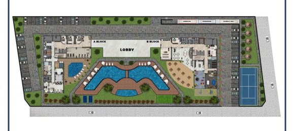 Квартира с 2 комнатами в Аланья, Турция № 29912 18