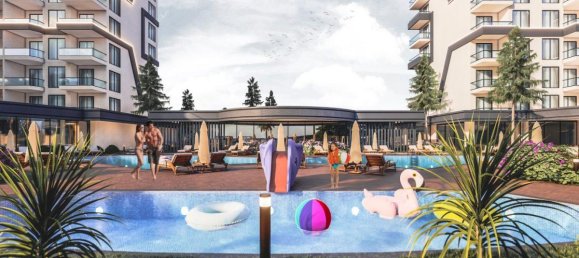 Квартира с 2 комнатами в Аланья, Турция № 29912 8