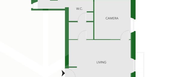 Apartamento de 2 divisões em Milan, Italy N.º 242294 2