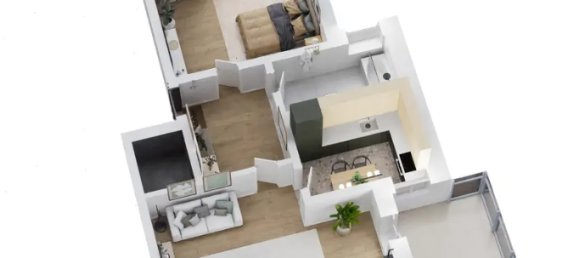 Apartamento de 2 habitaciónes en Brandenburg, Germany No. 17227 7