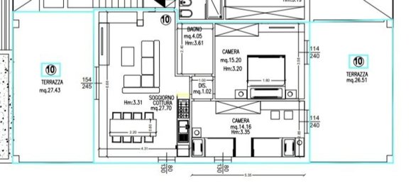 5 rooms Penthouse in Florence, Italy No. 49274 12