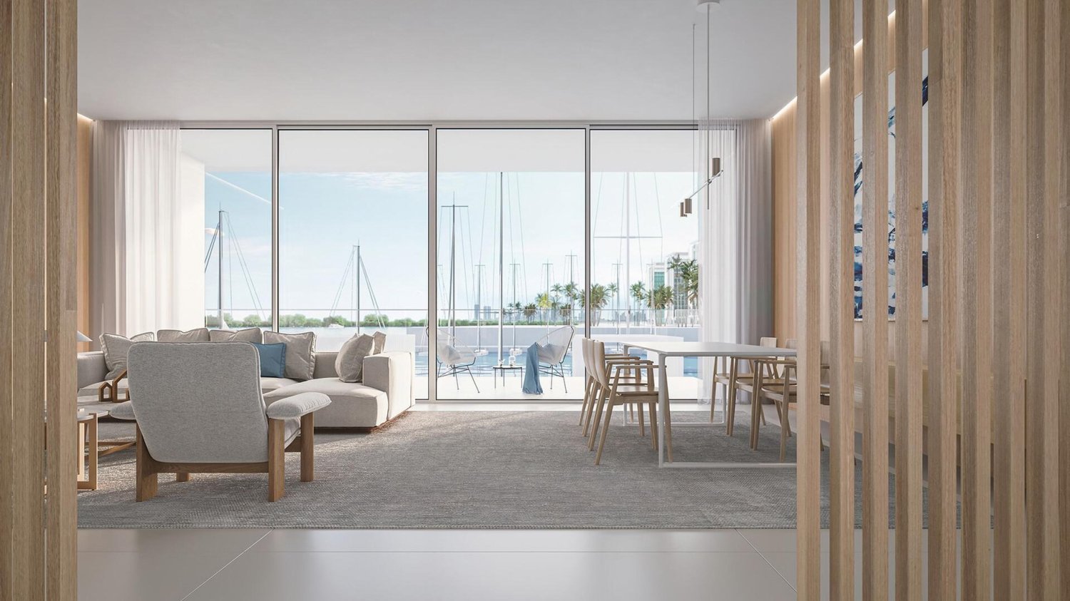 2 Schlafzimmer Wohnung in Gateway Residences, Al Zorah, UAE, Nr. 116735