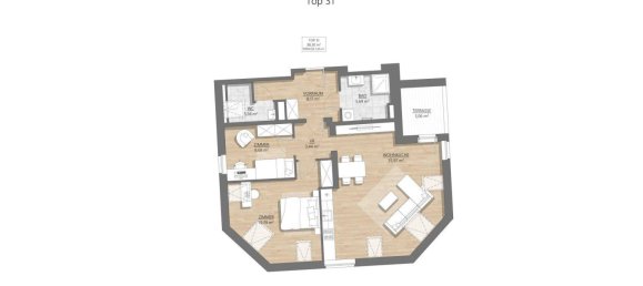 3 rooms Apartment in Wahring, Austria No. 176795 13