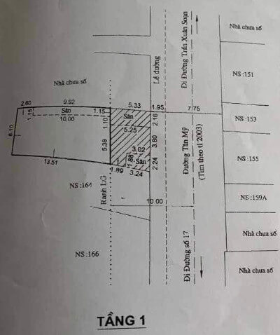 Таунхаус 170м² в Район 7, Вьетнам № 7491