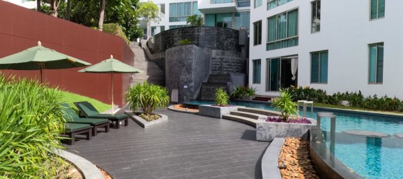 Apartamento de 2 habitaciónes en Pattaya, Thailand No. 62758 19