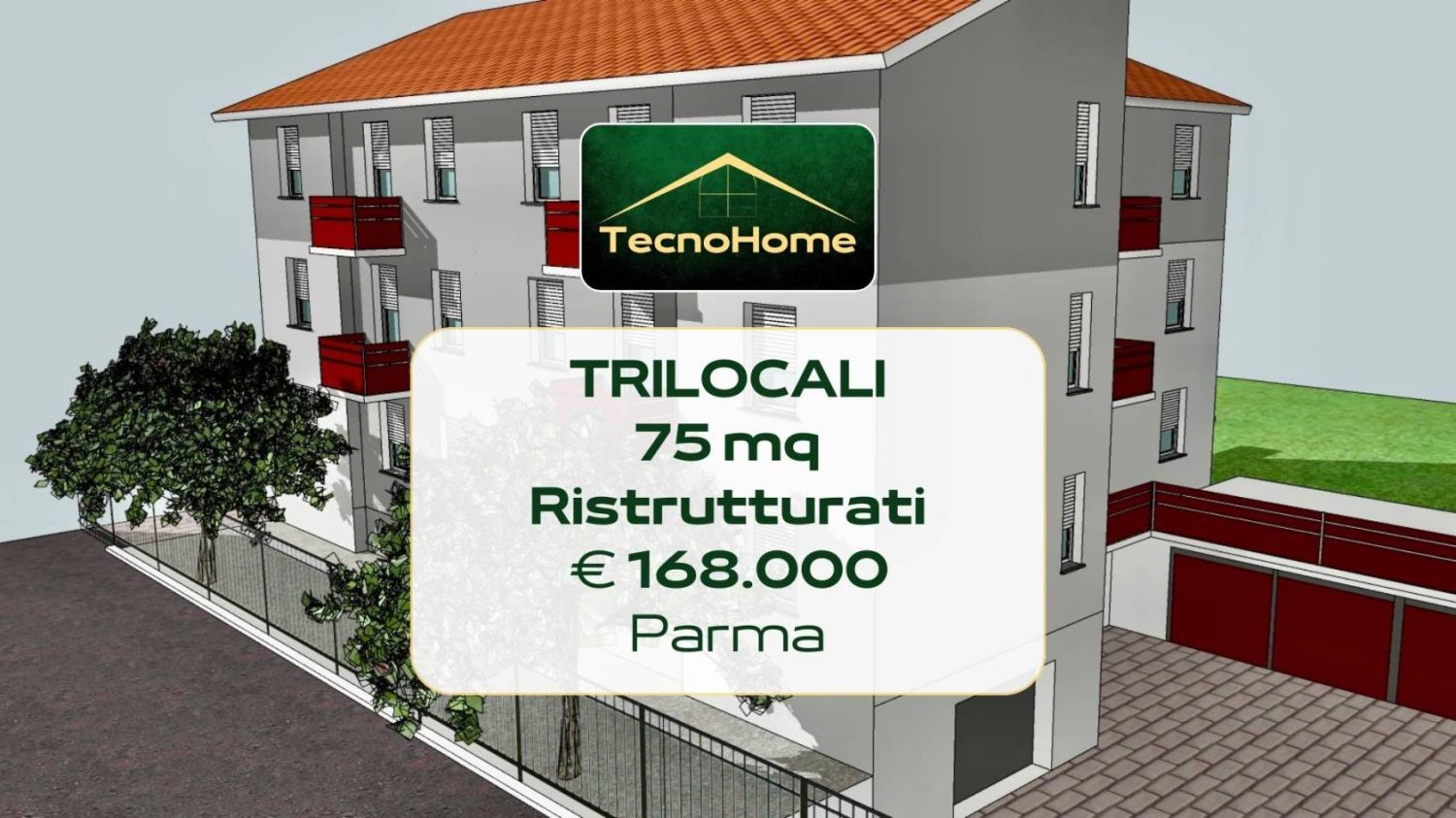 2 bedrooms Apartment in Parma, Italy No. 267309