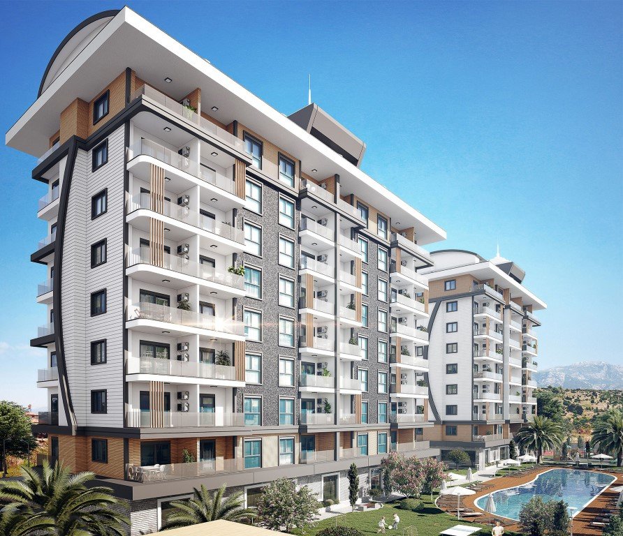 Wohnung 1+1 in Alanya, Turkey, Nr. 11158