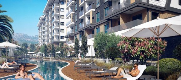 Wohnung 1+1 in Alanya, Turkey, Nr. 11158 2