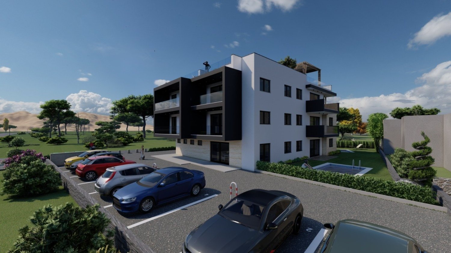 3 bedrooms Penthouse in Privlaka, Croatia No. 164