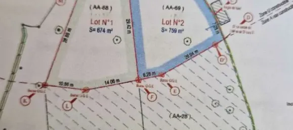 Terreno en Cormont, France 3734 m² No. 267642 5