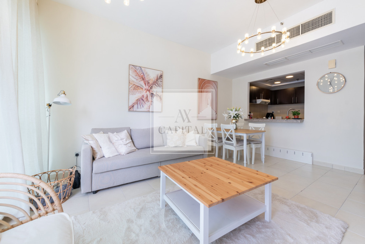 Квартира с 1 спальней в Дубай Марина, ОАЭ № 52052