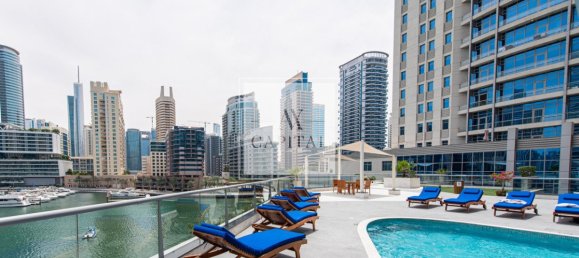 Квартира с 1 спальней в Дубай Марина, ОАЭ № 52052 10