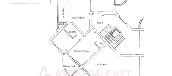 2 rooms Apartment in Legnano, Italy No. 331489 14