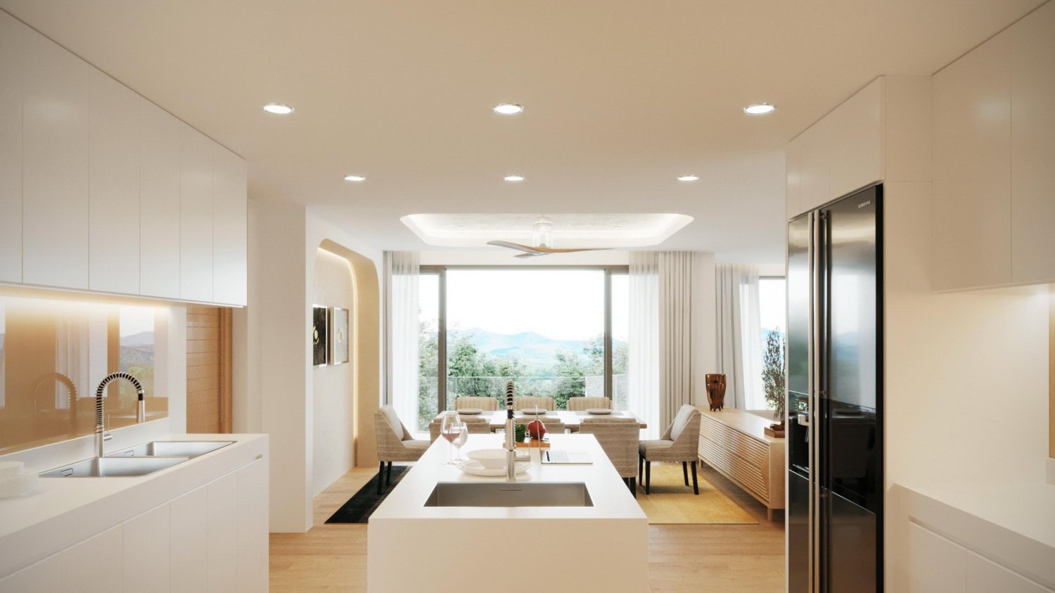 Квартира с 2 спальнями в Blue Canyon Heights, Пхукет, Таиланд № 29462