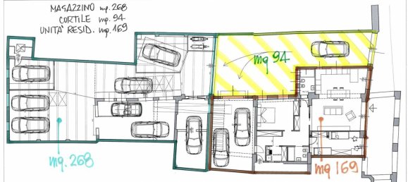 مرآب في Padua, Italy 550متر مربع رقم 326597 16