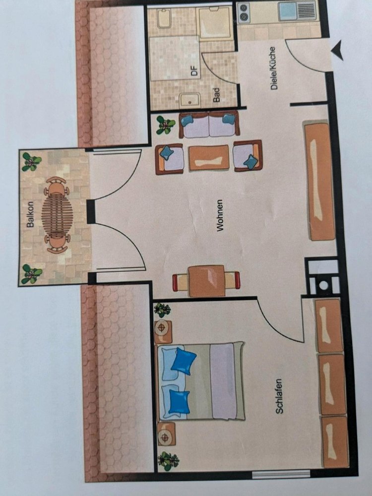 1 Schlafzimmer Wohnung in Passau, Germany, Nr. 232660