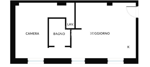2 rooms Apartment in Milan, Italy No. 246452 2