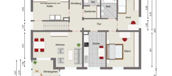 Дом с 4 спальнями в Хоф, Германия № 279902 24