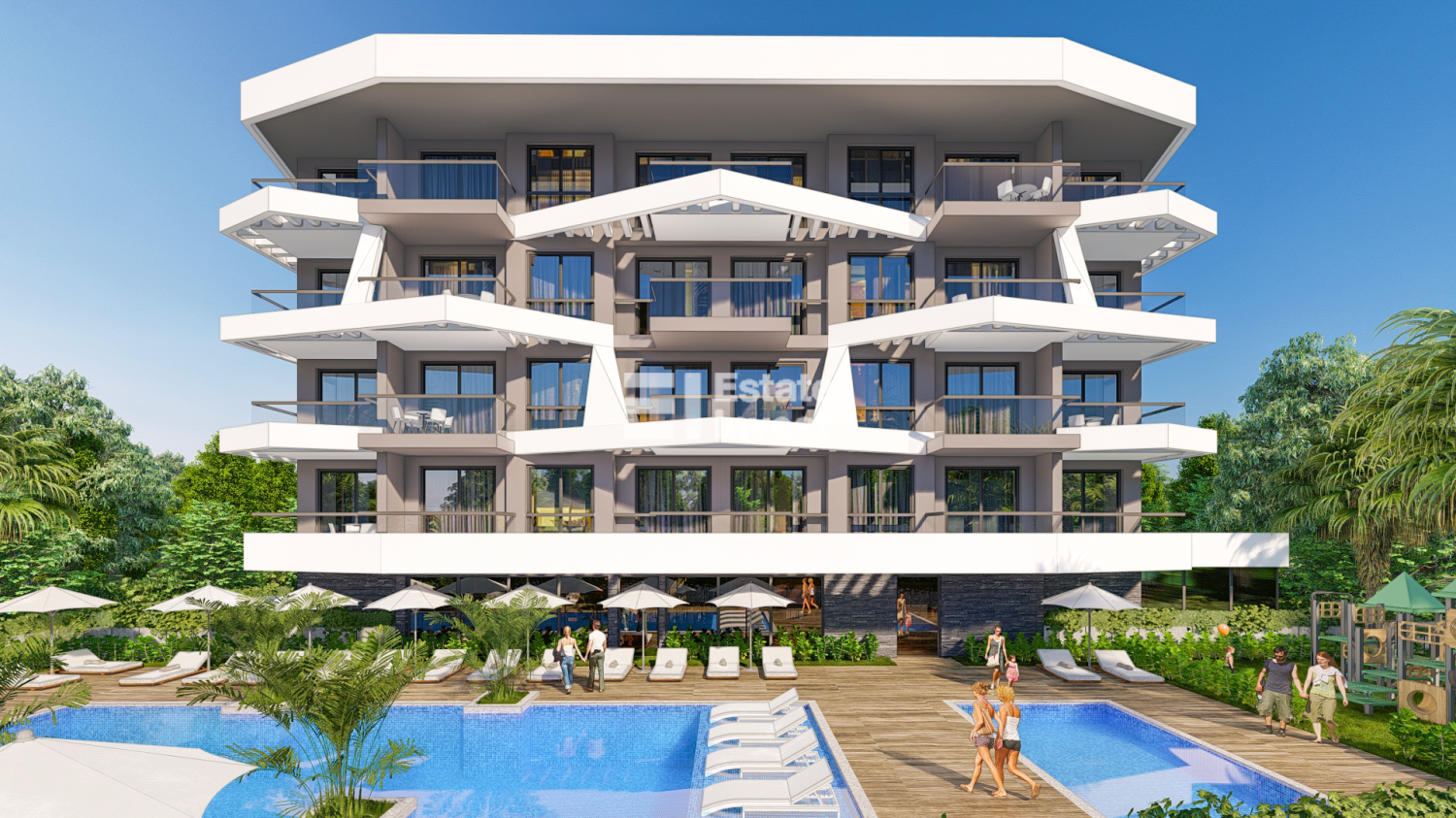 Apartment 1+1 in Alanya, Turkey No. 26017