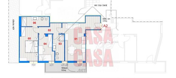 3غرفة شقة في Padua, Italy رقم 73992 22