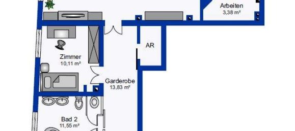 4غرفة شقة في Vienna, Austria رقم 97178 7