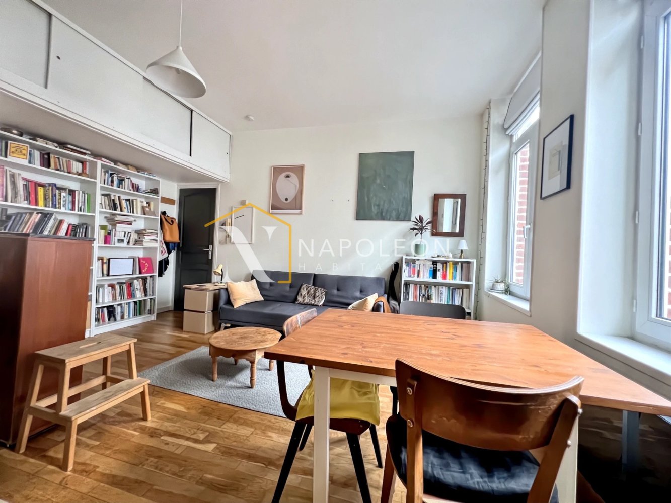 Apartamento de 1 dormitorio en Lille, France No. 230456