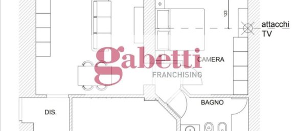 2 rooms Apartment in Florence, Italy No. 40598 19