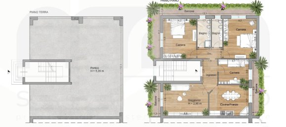 5-Zimmer Wohnung in San Giovanni Teatino, Italy, Nr. 25333 2