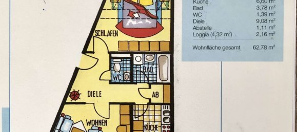 Квартира с 1 спальней в Фридрихсхайн, Германия № 293496 5
