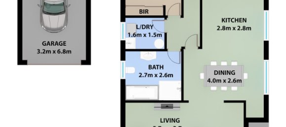 Apartamento T2 em Wollongong, Australia N.º 316 16